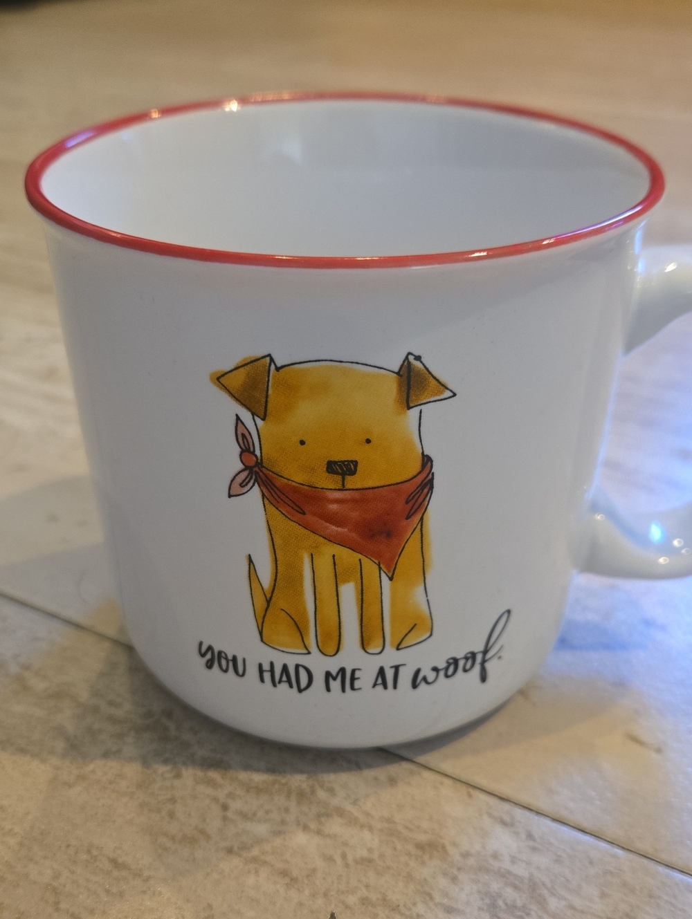 Prima Design "You Had Me at Woof" Ceramic Mug